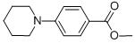 METHYL 4-PIPERIDINOBENZENECARBOXYLATE结构式