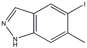 Structure of 5-iodo-6-methyl-1H-indazole