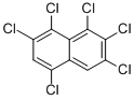 1,2,3,5,7,8-HEXACHLORONAPHTHALENE结构式