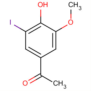 Ethanone, 1-(4-hydroxy-3-iodo-5-methoxyphenyl)-结构式