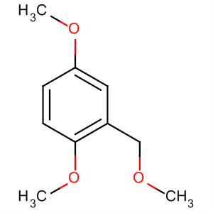Structure of Benzene, 1,4-dimethoxy-2-(methoxymethyl)-
