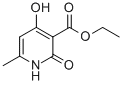 Structure of ETHYL 4-HYDROXY-6-METHYL-2-OXO-1,2-DIHYDRO-3-PYRIDINECARBOXYLATE