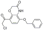 5-(benzyloxy)-8-(2-chloroacetyl)-2H-benzo[b][1,4]oxazin-3(4H)-one结构式