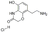 Structure of 8-(2-aminoethyl)-5-hydroxy-4H-1,4-benzoxazin-3-one,hydrochloride