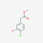 Structure of Methyl 2-(4-chloro-3-fluorophenyl)acetate