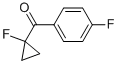 Structure of Methanone,(1-fluorocyclopropyl)(4-fluorophenyl)-