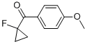 Methanone,(1-fluorocyclopropyl)(4-methoxyphenyl)-结构式