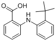 2-(2-TERT-BUTYL-PHENYLAMINO)-BENZOIC ACID结构式