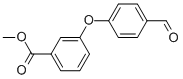 Structure of 3-(4-FORMYL-PHENOXY)-BENZOIC ACID METHYL ESTER