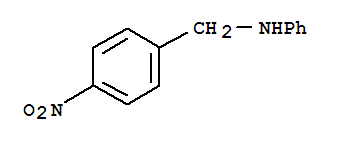 4-Nitro-N-phenylbenzenemethanamine结构式