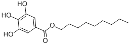 Structure of NONYL GALLATE