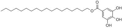Structure of Octadecyl gallate