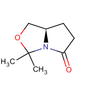 3H,5H-Pyrrolo[1,2-c]oxazol-5-one, tetrahydro-3,3-dimethyl-, (R)-结构式