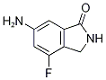 Structure of 1H-Isoindol-1-one, 6-aMino-4-fluoro-2,3-dihydro-