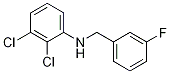 Structure of 2,3-Dichloro-N-(3-fluorobenzyl)aniline, 97%