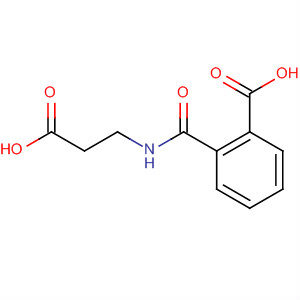 Structure of Benzoic acid, 2-[[(2-carboxyethyl)amino]carbonyl]-