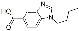 Structure of 1-Butyl-1,3-benzodiazole-5-carboxylic acid