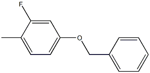 4-(Benzyloxy)-2-fluoro-1-methylbenzene结构式