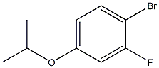 Structure of 1-Bromo-2-fluoro-4-isopropoxybenzene