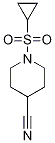 Structure of 1-(CYCLOPROPYLSULFONYL)-4-PIPERIDINECARBONITRILE