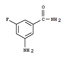 Structure of 3-AMINO-5-FLUOROBENZAMIDE