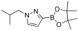 Structure of 1-(2-methylpropyl)-3-(4,4,5,5-tetramethyl-1,3,2-dioxaborolan-2-yl)-1H-Pyrazole