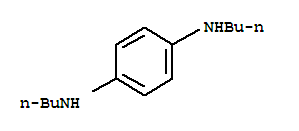 Structure of 1,4-Benzenediamine,N1,N4-dibutyl-