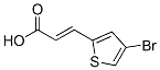Structure of trans-3-(4-Bromothiophen-2-yl)acrylic acid