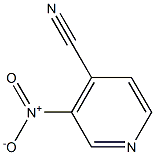 Structure of 4-PYRIDINECARBONITRILE,3-NITRO-