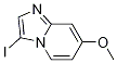 IMidazo[1,2-a]pyridine, 3-iodo-7-Methoxy-结构式
