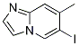 Structure of 6-Iodo-7-methylimidazo[1,2-a]pyridine