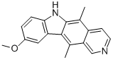 Structure of 9-methoxy-5,11-dimethyl-6H-pyrido[4,3-b]carbazole