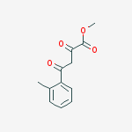 Structure of Methyl 4-(2-methylphenyl)-2,4-dioxobutanoate