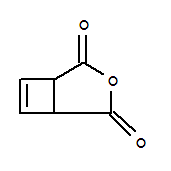 cis-Cyclobut-3-ene-1,2-dicarboxylic anhydride结构式