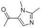 1-(2,3-DIMETHYL-3H-IMIDAZOL-4-YL)-ETHANONE结构式