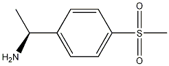 Structure of Benzenemethanamine, .alpha.-methyl-4-(methylsulfonyl)-, (.alpha.S)-