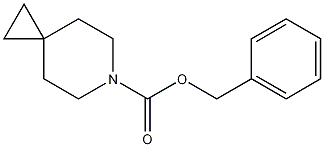 6-Azaspiro[2.5]octane-6-carboxylic acid, phenylmethyl ester结构式