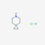 Structure of 6-Azaspiro[2.5]octane hydrochloride