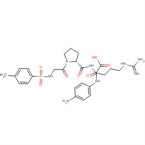 Structure of L-Argininamide,N-[(4-methylphenyl)sulfonyl]glycyl-L-prolyl-N-(4-aminophenyl)-
