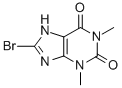 Structure of 8-BROMOTHEOPHYLLINE
