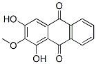 Structure of Anthraquinone, 1,3-dihydroxy-2-methoxy-