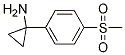 Structure of Cyclopropanamine, 1-[4-(methylsulfonyl)phenyl]-
