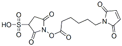 Structure of N-(6-Maleimidocaproyloxy)sulfosuccinimide,sodiumsalt