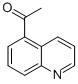 Structure of Ethanone,1-(5-quinolinyl)-