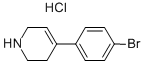 Structure of 4-(4-BROMOPHENYL)-1,2,3,6-TETRA HYDROPYRIDINE HYDROCHLORIDE