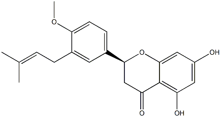 Structure of 4'-O-Methyllicoflavanone