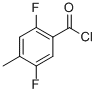 Structure of 2,5-DIFLUORO-4-METHYL-BENZOYLCHLORIDE