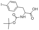 Structure of BOC-P-IODO-DL-PHE-OH