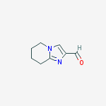 5,6,7,8-tetrahydro-imidazo[1,2-a]pyridine-2-carbaldehyde结构式