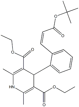 Structure of cis Lacidipine